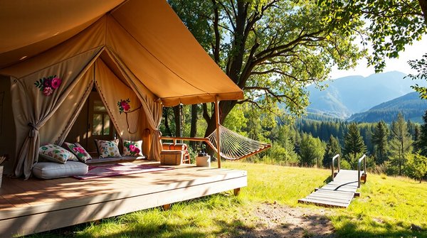 Glamping en France : votre aventure nature et confort à portée