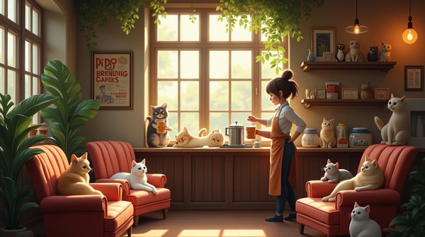 Ouvrir un bar à chats : immersion dans une aventure féline et entrepreneuriale