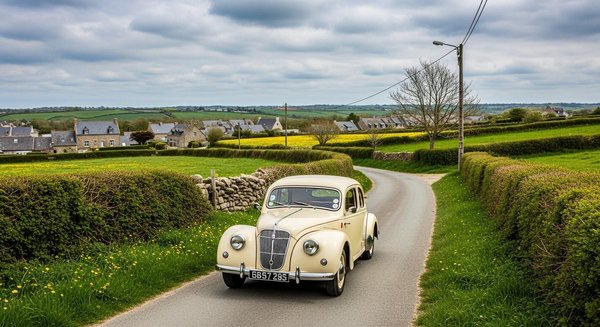La location de voiture rétro en Bretagne : une aventure unique et nostalgique